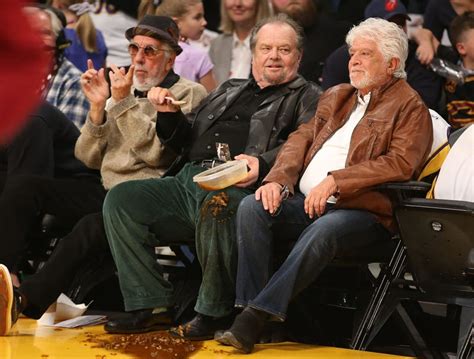 jack nicholson banned from courtside